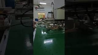 Shoes box production.#machine #packaging #automation #shoebox #boxmaking #manufacturing