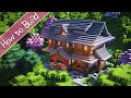 [OSHACRA] Part71 How to build Traditional Japanese Inn  /おしゃクラ！旅館の作り方（Minecraft）