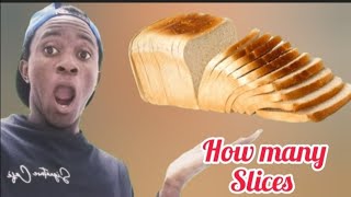 how many slices of bread in 1 lofe