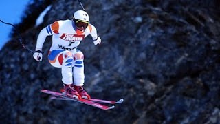 Marc Girardelli double downhill win (Wengen 1989)