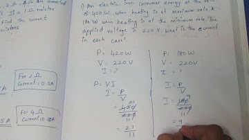 TN Samacheer 10 Science Electricity Numerical Problems Sum 1