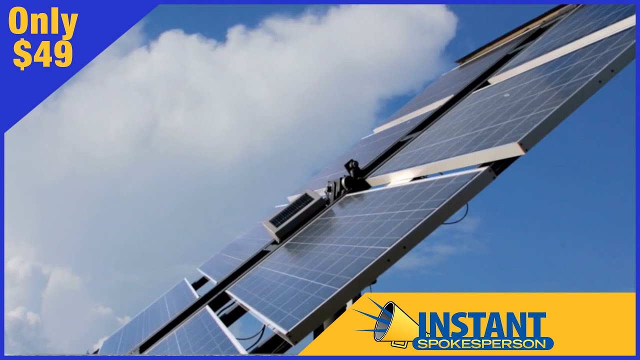 Solar Panel Marketing Video - Pre-Made Local Video