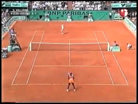 [HL] Justine Henin vs. Serena Williams 2003 Roland...