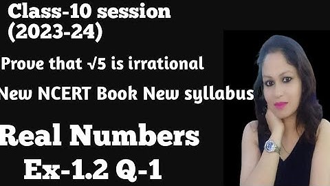 Class 10th Ex-1.2 Q-1,Math