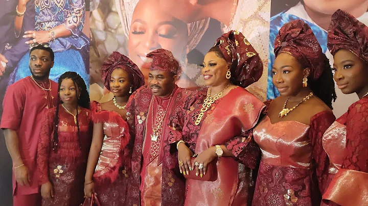 MEET THE BEAUTIFUL FAMILIES OF PROPHETESS MARY OLUBORI AS THEY WALK INTO THEIR EVENT WITH GLAM