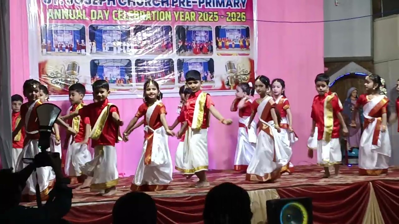 #Annual function 🤩👌💃👍#St Joseph Church Nursery 