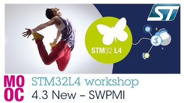 STM32L4 workshop: 4.3 New peripherals - SWPMI