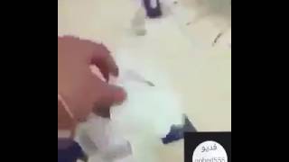 شاهد بالفيديو : ماذا فعلت هذه السيدة الكويتية عندما عرفت بأن زوجها سيسافر خارج البلاد!
