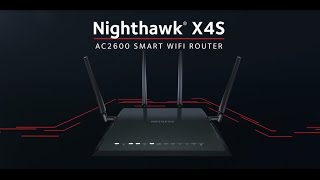 NETGEAR Nighthawk® X4S Wireless Gaming Router - R7800 AC2600 Smart WiFi Router Product Tour