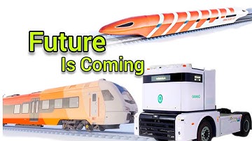 Two Future Sustainable Transport🚄🚊Nevomo Magrail & Qomolo Autonomous Truck | New Technologies