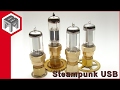 How to make Steampunk vacuum tube USB drives