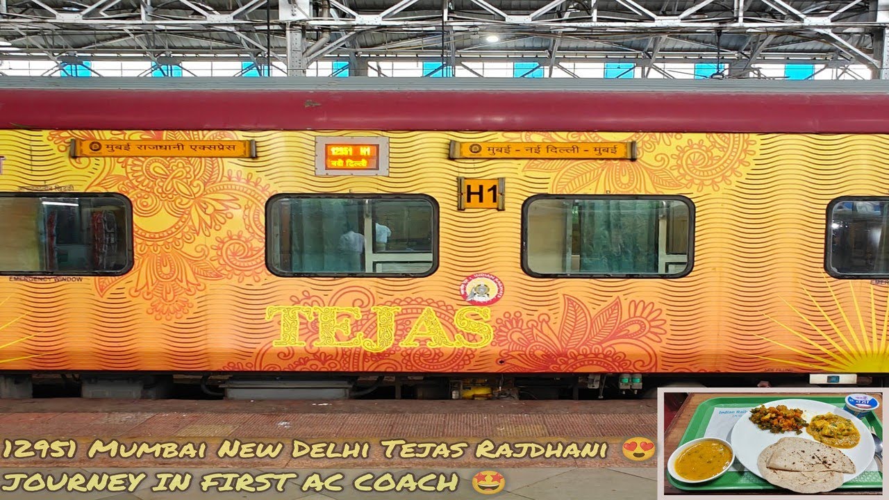 FIRST AC JOURNEY IN 12951 MUMBAI NEW DELHI RAJDHANI EXPRESS | INDIAN RAILWAYS 😍❤️