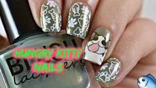 Hungry Kitty Nails