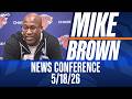 Mike Brown shares the latest on OG Anunoby ahead of ECF