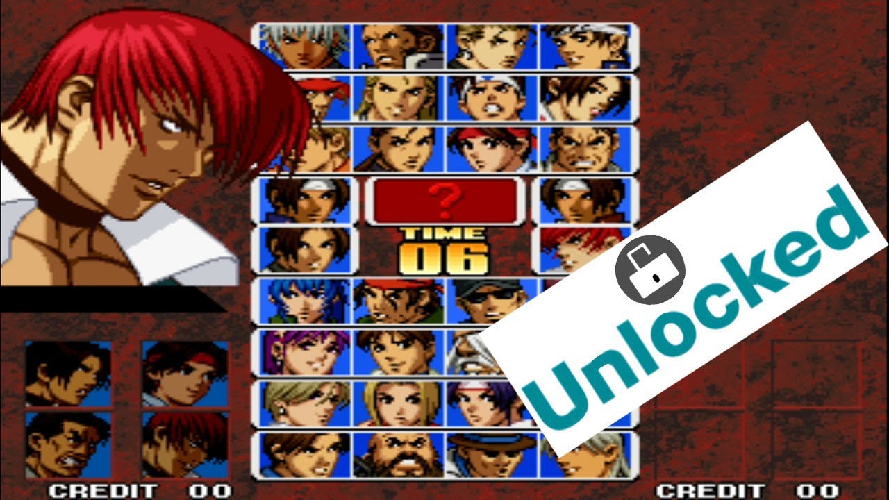 King of Fighters 99' Unlockable not working