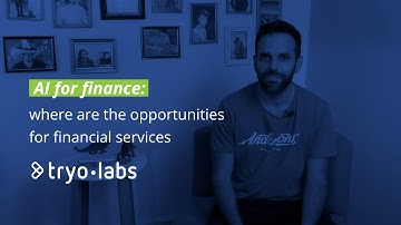 AI for finance: opportunities with Artificial Intelligence