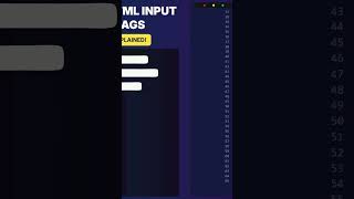 All HTML Input Types with Example | বাংলা টিউটোরিয়াল | Web Dev Tips🔥