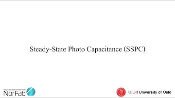 Steady-State Photo Capacitance (SSPC) at UiO MiNaLab