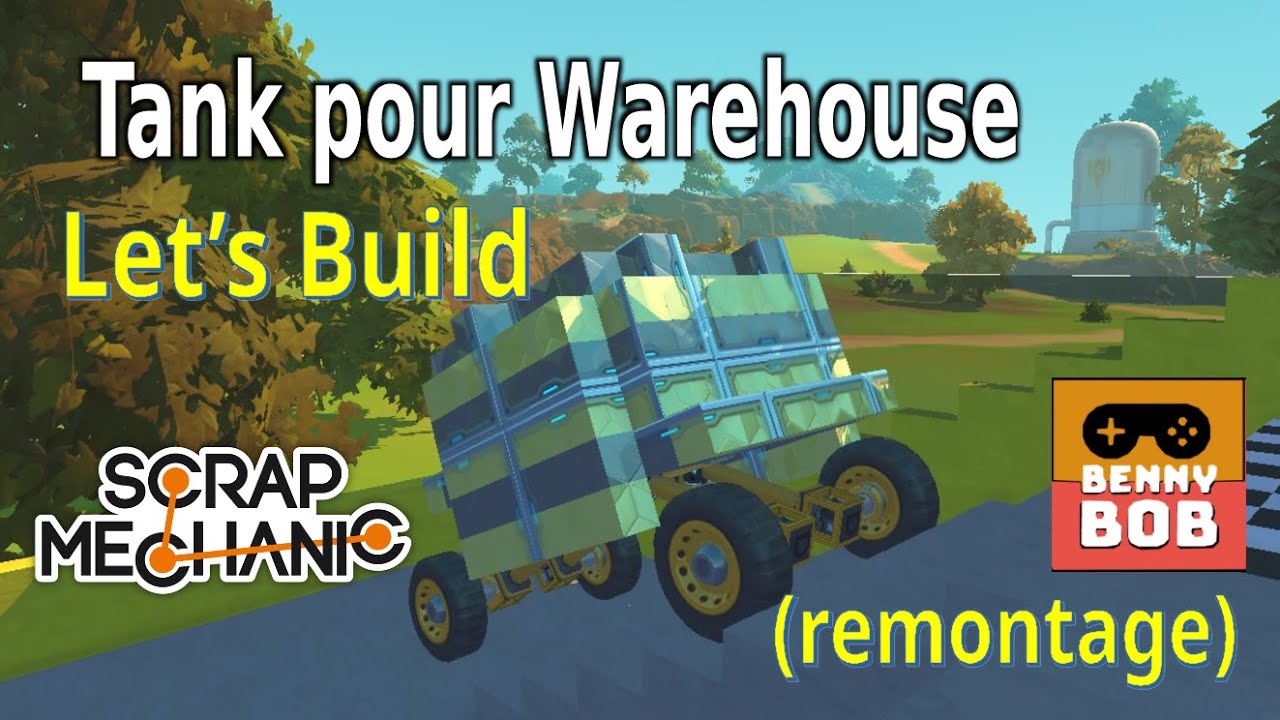 Lets build mini Tank - Scrap Mechanic (remontage)