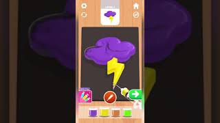 Jelly dye 🌩 Level 1 #shorts #jellydye #gameplay #apps screenshot 4