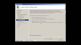 Installing the DHCP Server Role in Windows Server 2008