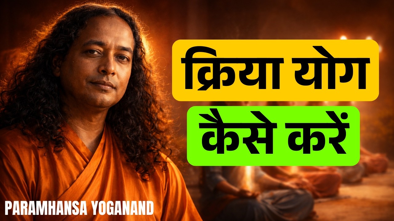 क्रिया योग कैसे करें – Paramhansa Yogananda