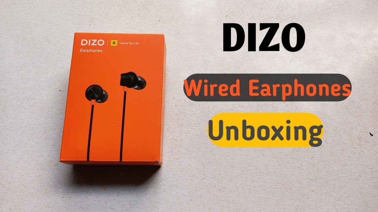 Dizo wired Earphones unboxing only ₹449/ YouTube