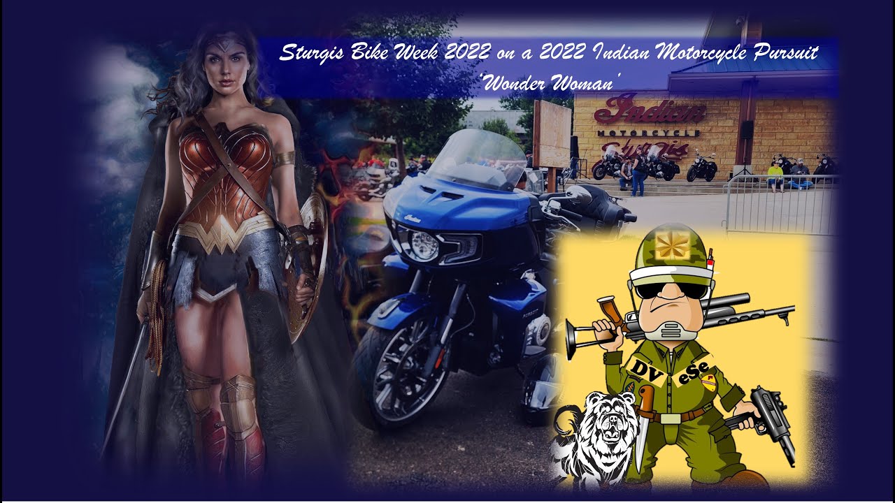 Sturgis Bike Week 2022 on a 2022 Indian Motorcycle Pursuit YouTube