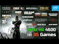 Intel 4600  35 games tested