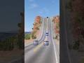 beamNG Drive - ups &amp; down bollard crashes part 461 #beamngdrive  #trending #youtubeshorts #shorts
