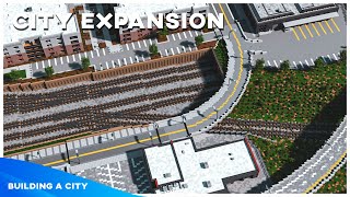 Building A City #91 (S2) // Railroads &amp; City Expansion // Minecraft Timelapse