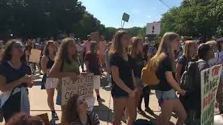 Global Climate Strike Rally in Ann Arbor