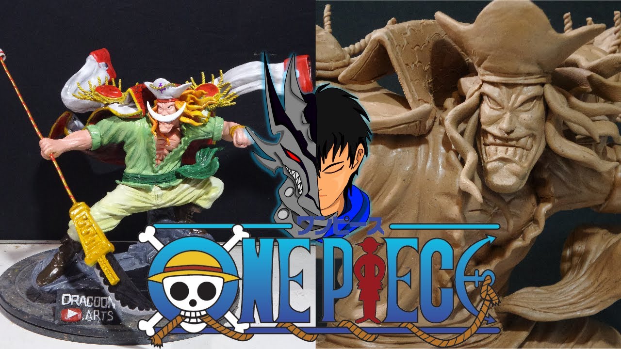Sculpting Young Whitebeard Shirohige Aka Edward Newgate Bikin Figure Shirohige Muda Youtube
