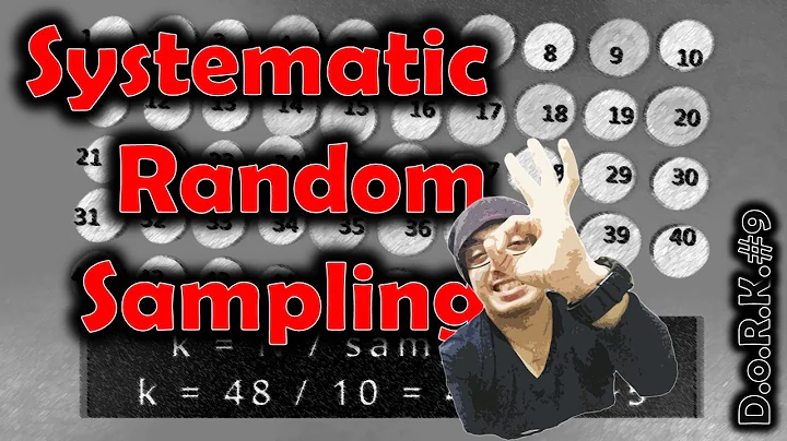 How to do systematic random sampling | DorK#8 #research #sampling #systematicsampling