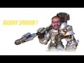 Overwatch : BIG DADDY REINHARDT SMASH !