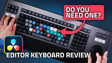 Want to EDIT FASTER? - DaVinci Resolve Editors Keyboard In-Depth Review BUYER