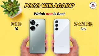 Poco F6 vs Samsung A55 | Compare Duel Specification