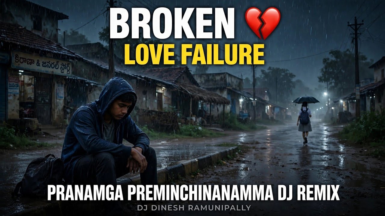 Pranamga Preminchinanamma 💔 New Love Failure Folk DJ Remix 2026 | DJ Dinesh Ramunipally x DJ Sandeep
