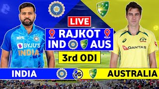 India vs Australia ODI Live Scores | IND vs AUS 3rd ODI Live Scores & Commentary | Australia Batting screenshot 5