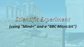 Scratch - Exporting a LIST of values from an experiment with «BBC Micro:bit» and «Mind+»