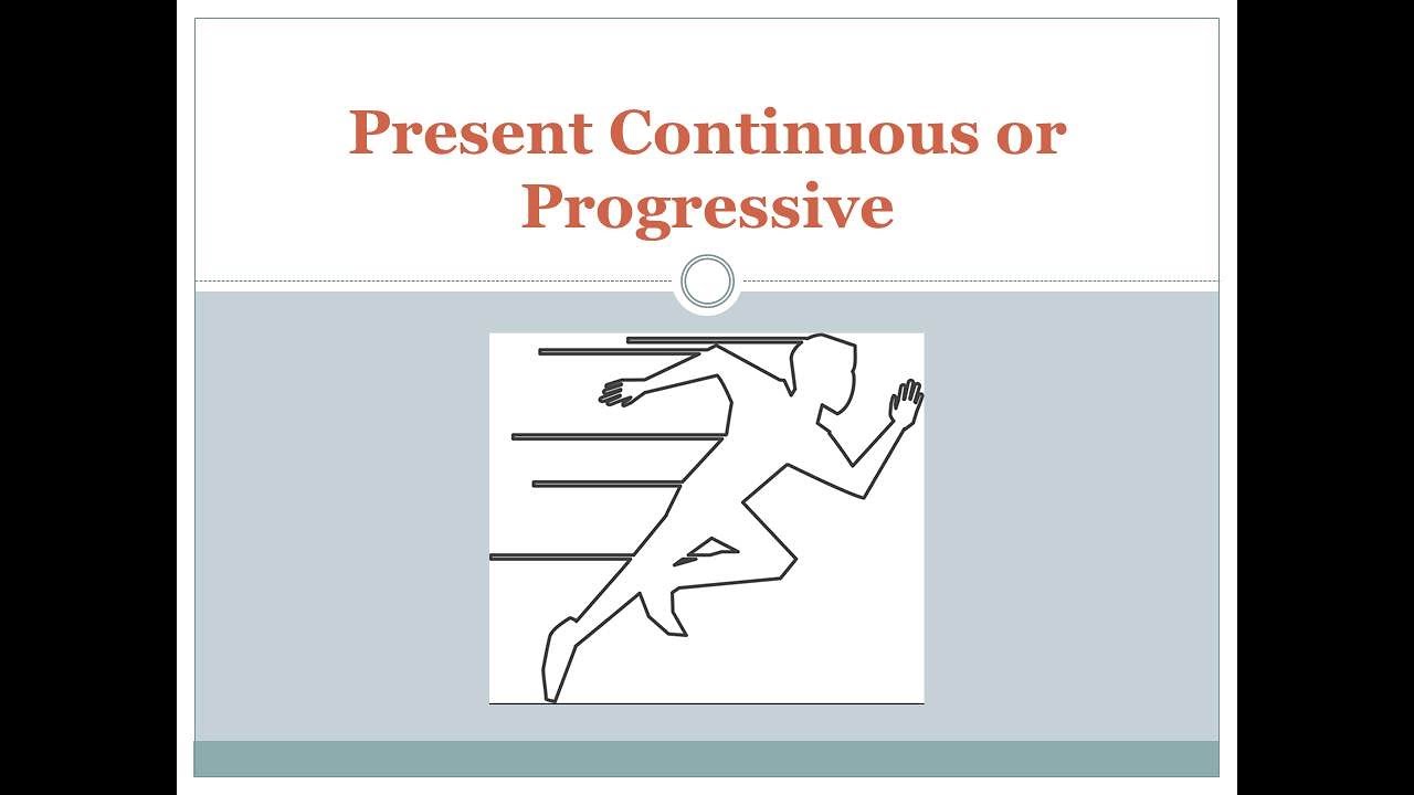 Present Continuous or Present Progressive - YouTube