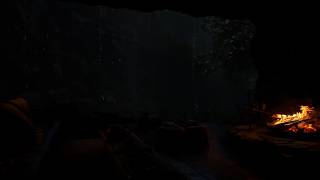 Cozy Rainy Hideaway 💤 10 Hours Gentle Rain, Soft Thunder & Crackling Fireplace (No Ads) screenshot 4