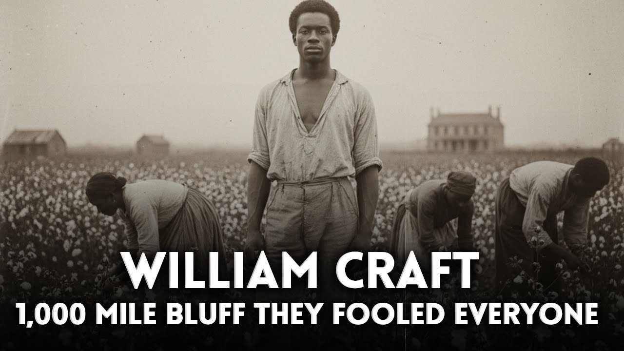 Posed as a Slave to Save His Wife,1,000 Miles to Freedom, How William Craft Fooled the Entire South