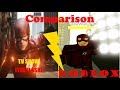 Comparing scenes from The Flash to Roblox!