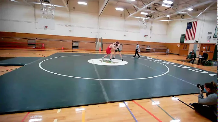 Dominick Siracusa wrestles Cornwall
