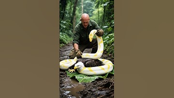 Park Ranger Saves eagle From Deadly Snake! #wildlife #rescue #animals