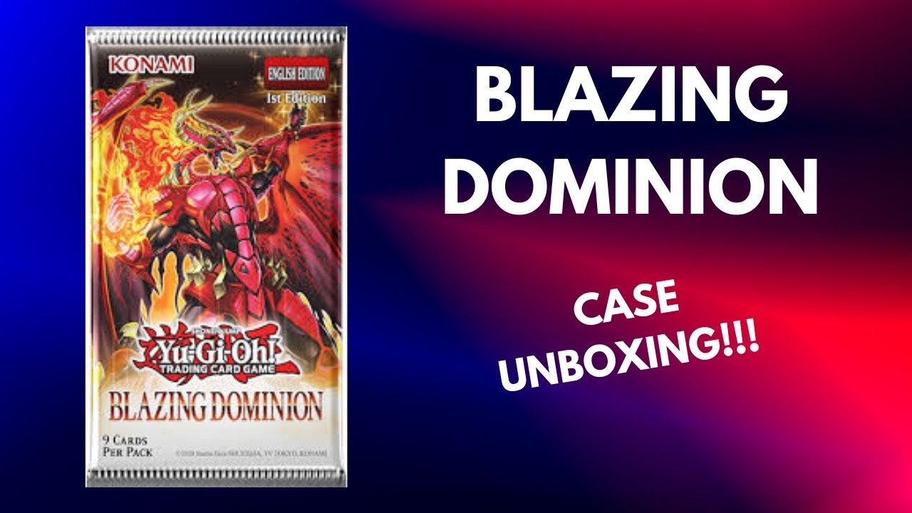 BLAZING DOMINION CASE UNBOXING!!! - YouTube