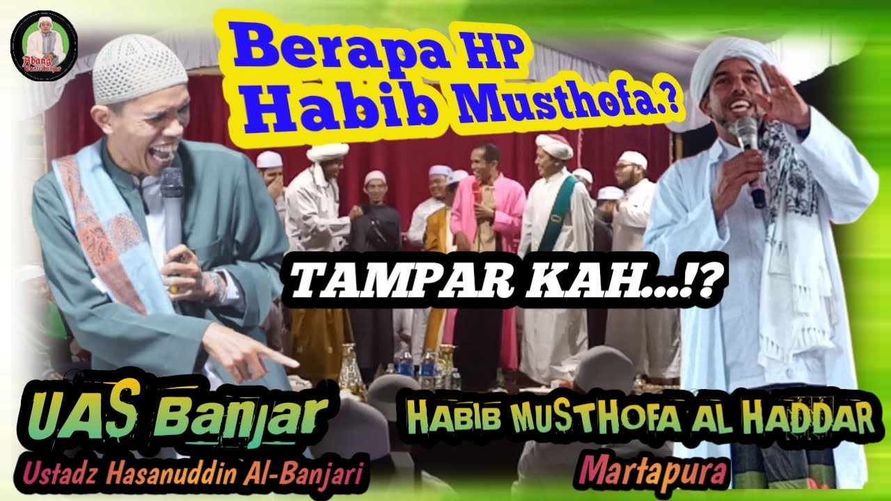 Ceramah & Lelang Lucu UAS Banjar di Palam Banjarbaru || Hp Habib Musthofa Handak di Lelang UAS 😂.