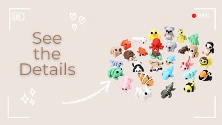 Get a closer look at this 30 pack of 3D printed animals!