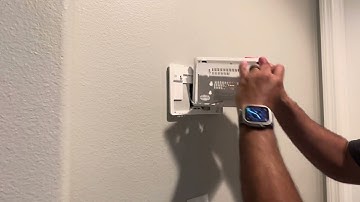 How to reboot Clare one alarm panel if frozen on black screen